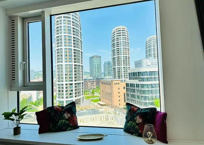 Appartement Apartments09 In New Building With Free Parking Panorama - Amazing View Close To Old Town Bratislava